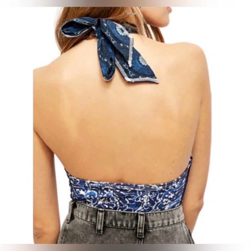 Free people NWT Madagascar‎ halter top